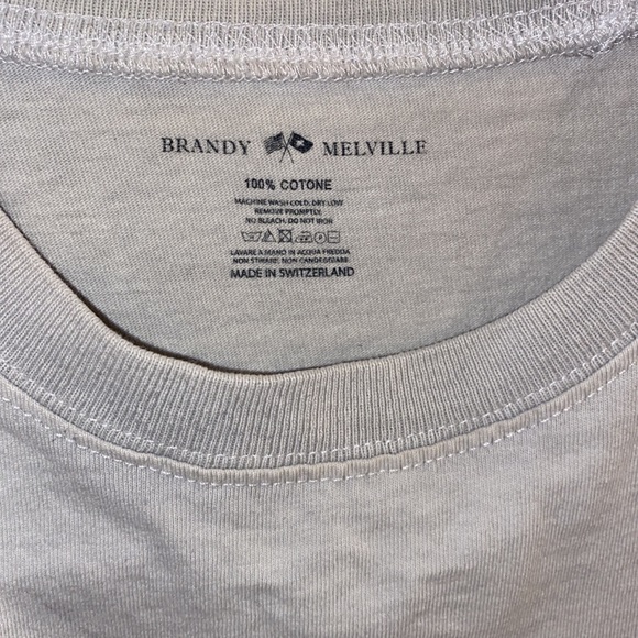 Brandy Melville Tie Dye Shanghai Gorilla Speedboat Graphic Tee T-Shirt Top - Picture 6 of 7